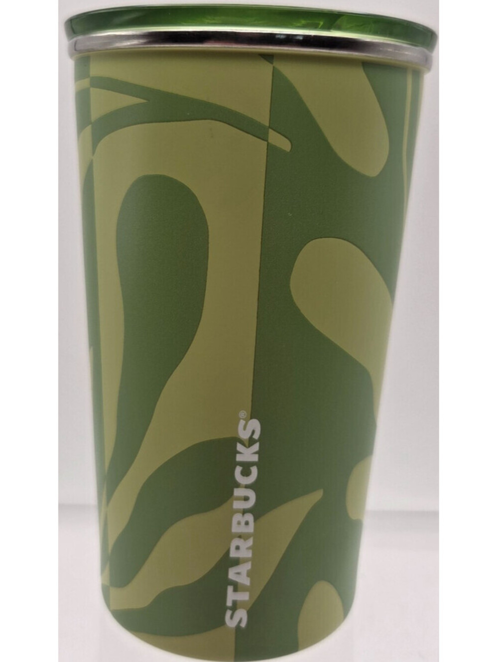 Starbucks 2026 Green Botanical Camo Tumbler 16 oz New With Tag